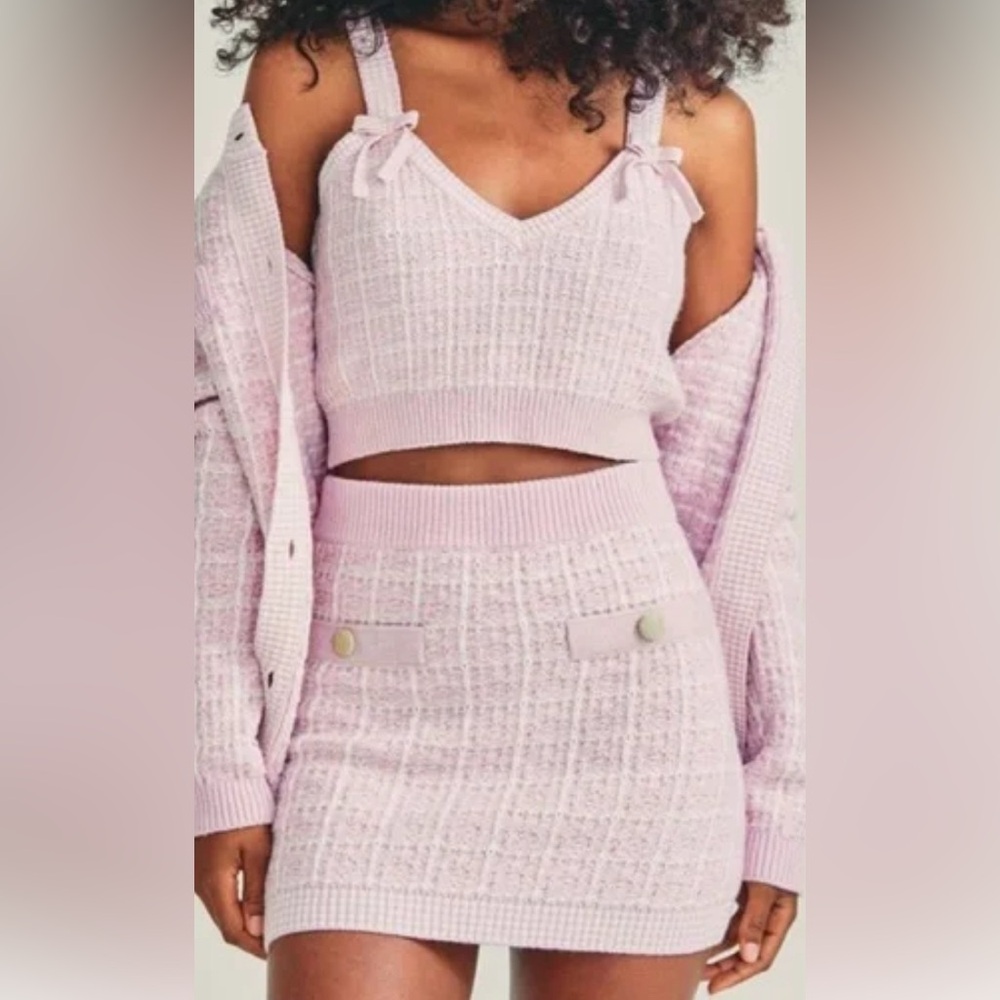 LoveShackFancy Knit Two-Piece Set